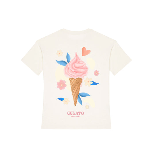 T-SHIRT ENFANT ÉCORESPONSABLE GELATO