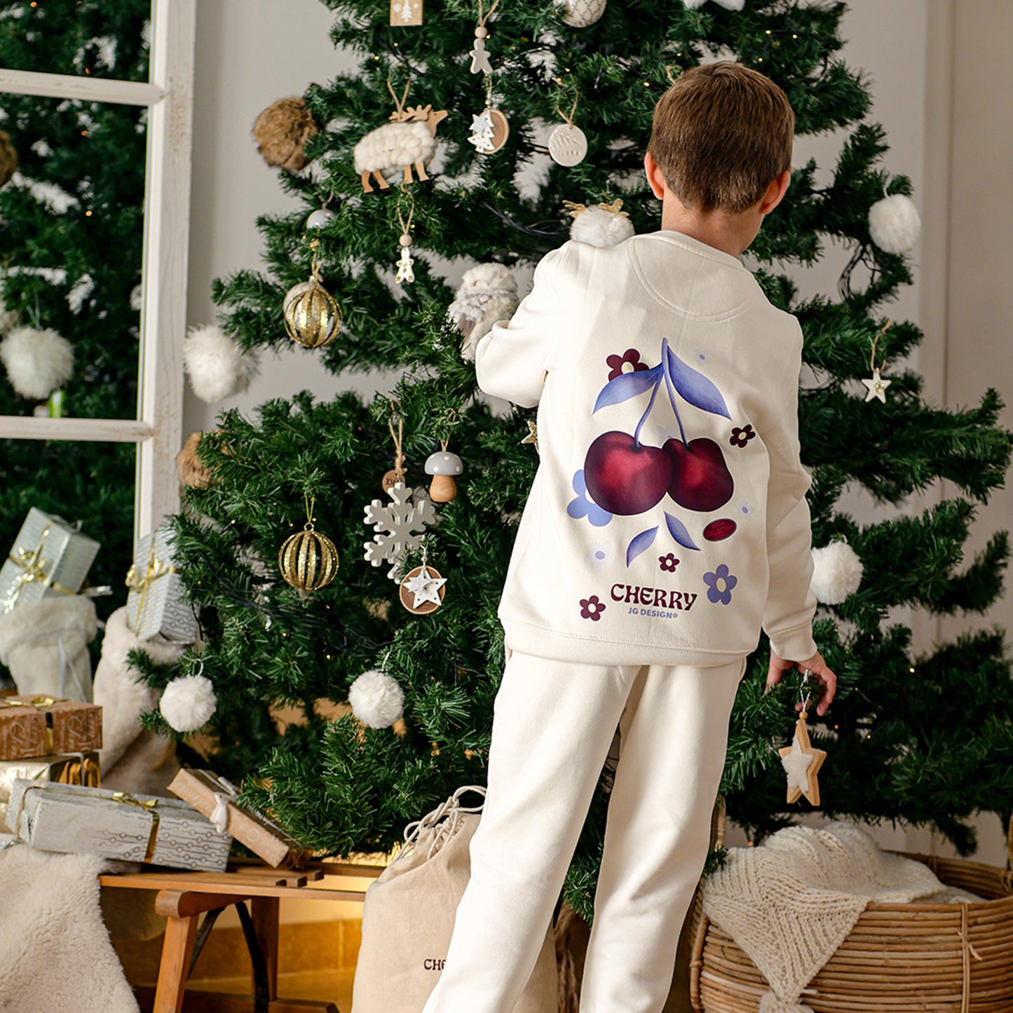 SWEAT ENFANT ÉCORESPONSABLE CHERRY