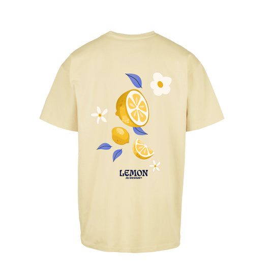 T-SHIRT JAUNE OVERSIZE UNISEX LEMON